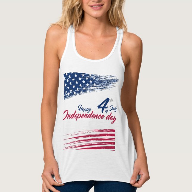 4th of July  Singlet (Front)