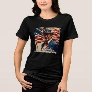 4th of July – Spirit of Independence Tri-Blend Shirt