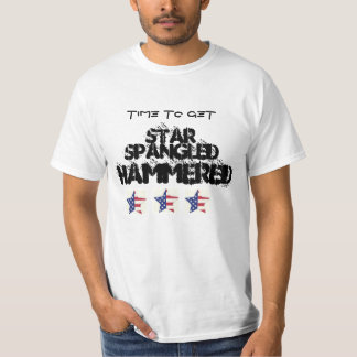 4TH OF JULY STAR SPANGLED HAMMERED PARTY SHIRT