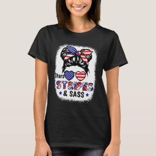 4th Of July Star Stripes S Usa Flag Patriotic Kids T-Shirt