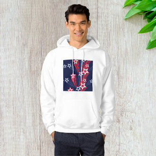 4th Of July Stars Mens Hoodie