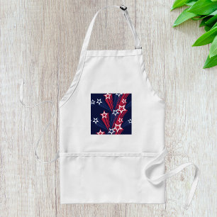 4th Of July Stars Standard Apron
