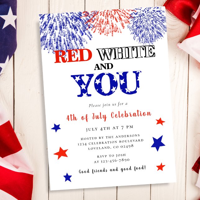 4th of July Summer BBQ Invitation (Creator Uploaded)