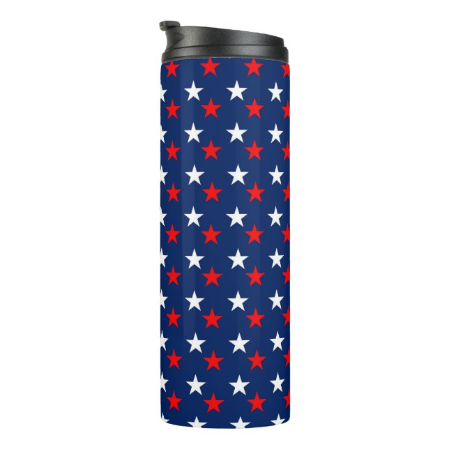 4th of July Thermal Tumbler (Rotated Right)