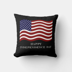 4th of July Throw Pillow – Patriotic Vibes