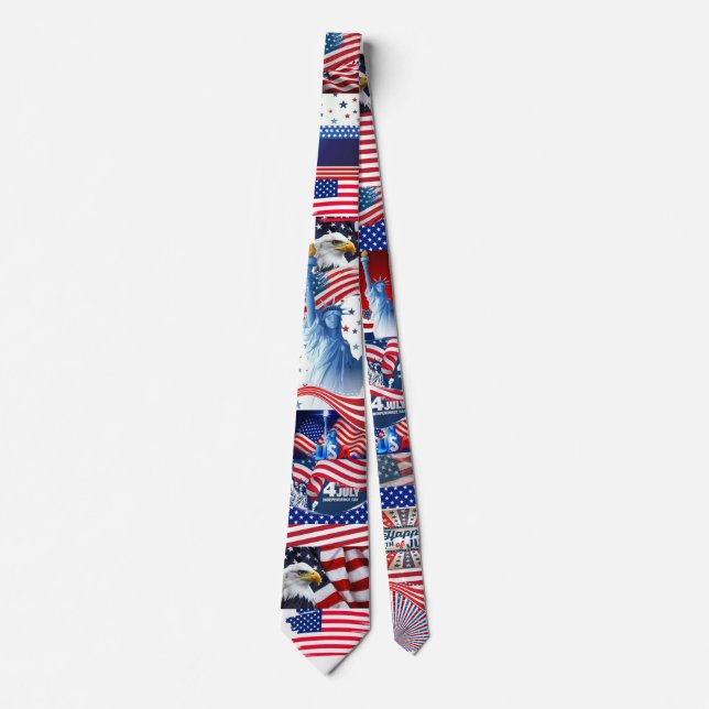 4th of july tie (Front)