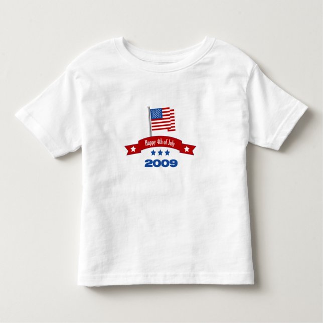 4th of July Toddler T-Shirt (Front)