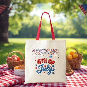 4th of July Tote Bag