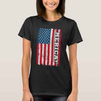 4th of July US Independence American Flag Patrioti T-Shirt