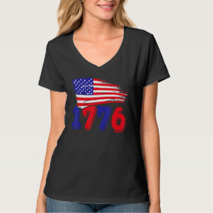 4th Of July   USA American Flag 1776 Patriotic Men T-Shirt