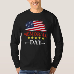 4th of July  Usa Flag For Independence Day T-Shirt