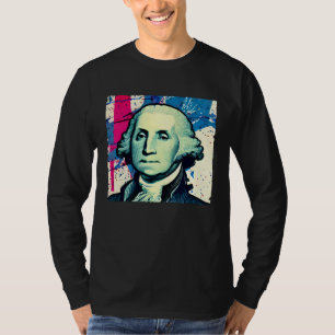 4th of July USA George Washington American Art On T-Shirt