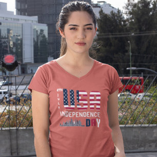 4th of July - USA Independence Day design T-Shirt