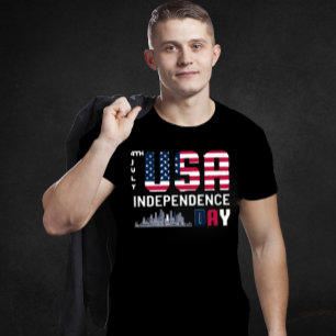 4th of July - USA Independence Day design T-Shirt