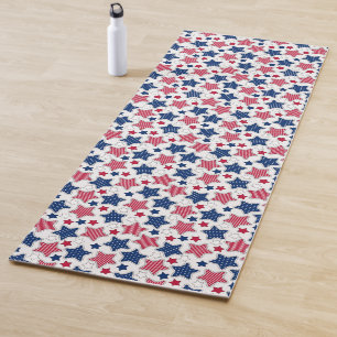 4th Of July Yoga Mat