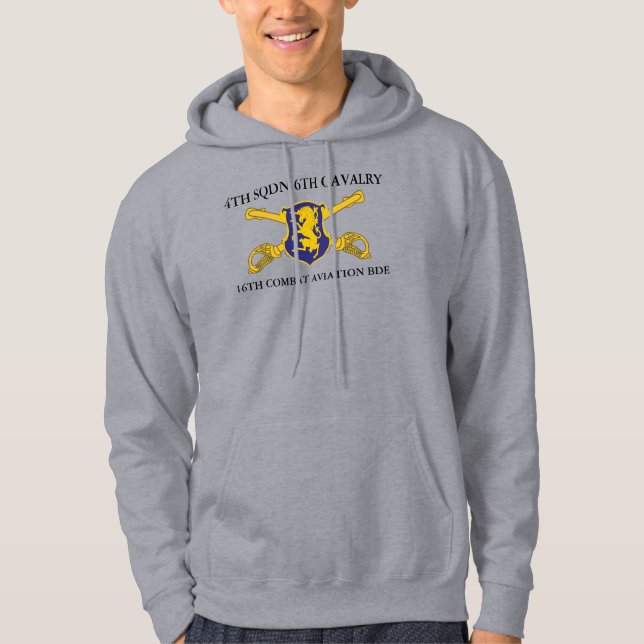 4TH SQUADRON 6TH CAVALRY 16TH COMBAT AVIATION BDE HOODIE (Front)