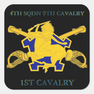 4TH SQUADRON 9TH CAVALRY 1ST CAVALRY STICKERS