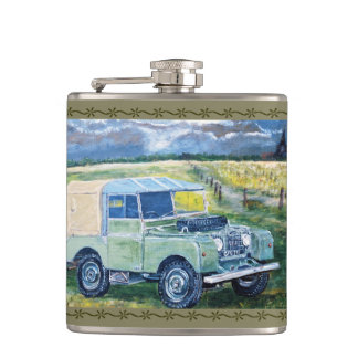 4x4 Design Hip Flask