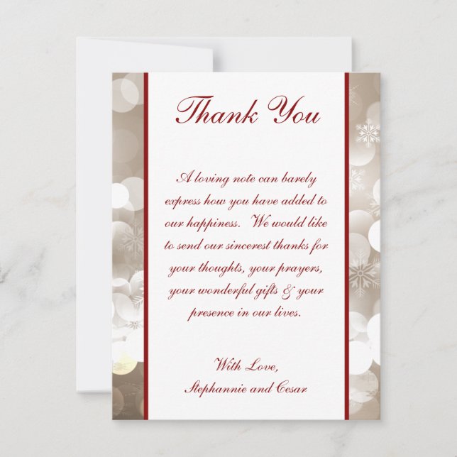 4x5 FLAT Thank You Card Winter Blur (Front)
