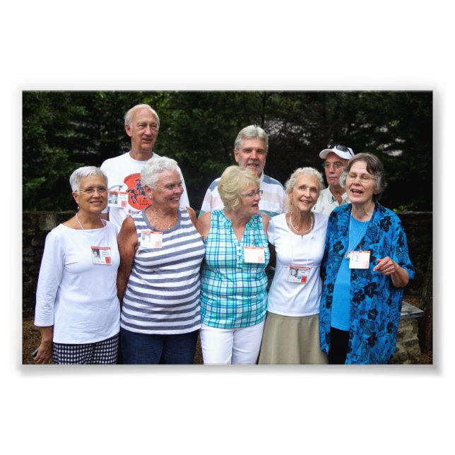 4x6" Clark Elementary Group Photo Print (Front)