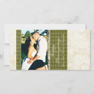 4x8 Autumn Tree Foliage PHOTO Thanksgiving Card