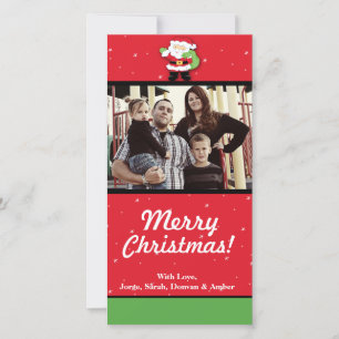 4x8 Christmas Ornaments PHOTO Card