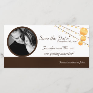 4x8 Engagement Announcement Paper Lanterns on Brow