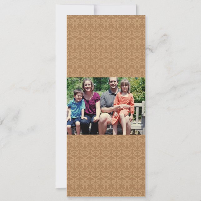 4x9 Family Photo Christmas Card (Front)