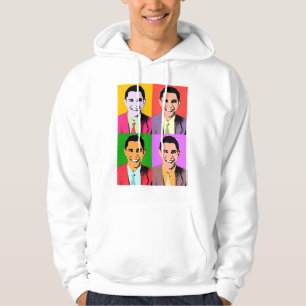 4x Barack Obama Pop Art Hoodie