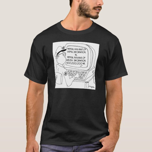 500,000,000 MB of Useless Information T-Shirt (Front)