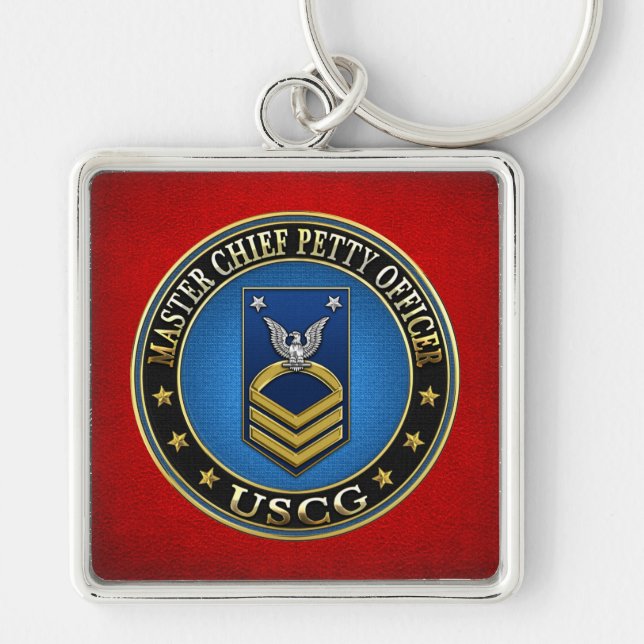 [500] CG: Master Chief Petty Officer (MCPO) Key Ring (Front)