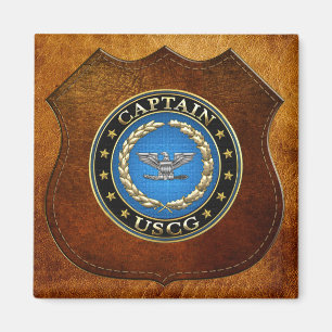 [500] Coast Guard: Captain (CAPT) Magnet