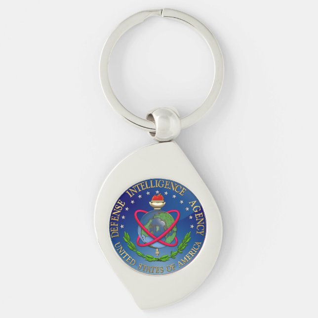 [500] Defence Intelligence Agency (DIA) Seal Key Ring (Front)