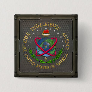 [500] Defence Intelligence Agency: DIA Special Edn 15 Cm Square Badge