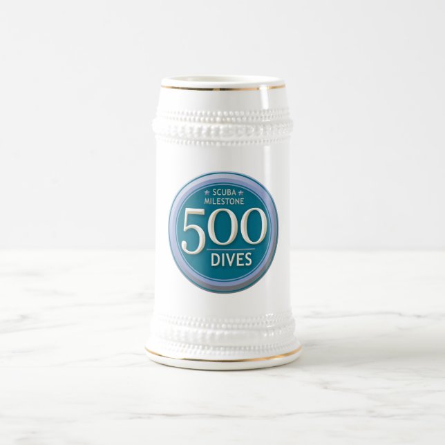 500 Dives Beer Stein (Center)