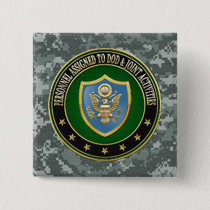 [500] DOD & Joint Activities CSIB Special Edition 15 Cm Square Badge