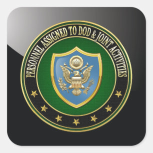 [500] DOD & Joint Activities CSIB Special Edition Square Sticker