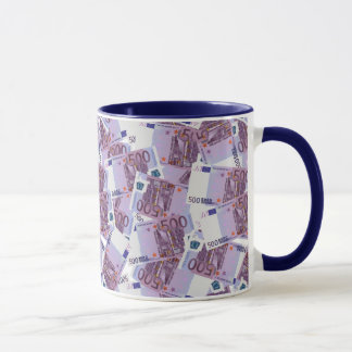 500 Euro Banknotes Mug