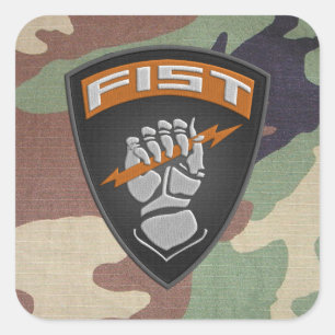 [500] Forward Observer (FIST) [Patch] Square Sticker