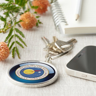 [500] NASA Emblem [3D] Key Ring