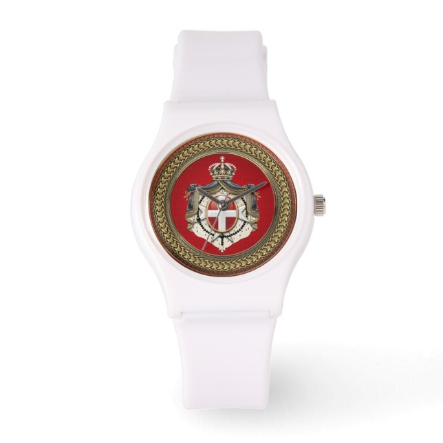 [500] Order of Malta - SMOM Coat of Arms Watch (Front)