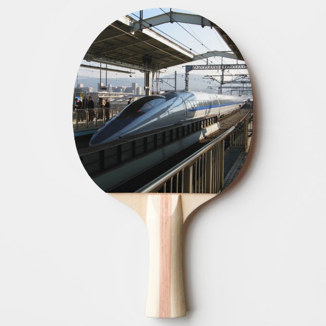 500 Series Shinkansen 新幹線 Bullet Train Ping Pong Paddle (Front)