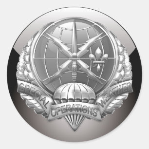 [500] SOWT Badge [Crest] Classic Round Sticker