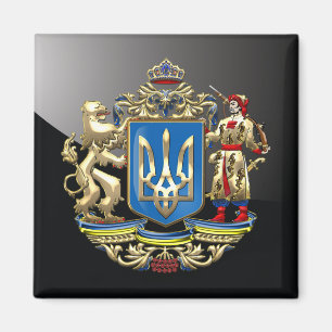 [500] Ukraine: Proposed Greater Coat of Arms Magnet