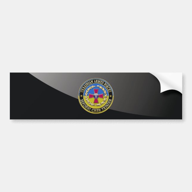[500] Ukrainian Armed Forces [Special Edition] Bumper Sticker (Front)