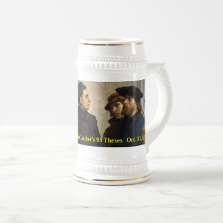 500th Anniv. of Martin Luther's 95 Theses Beer Stein