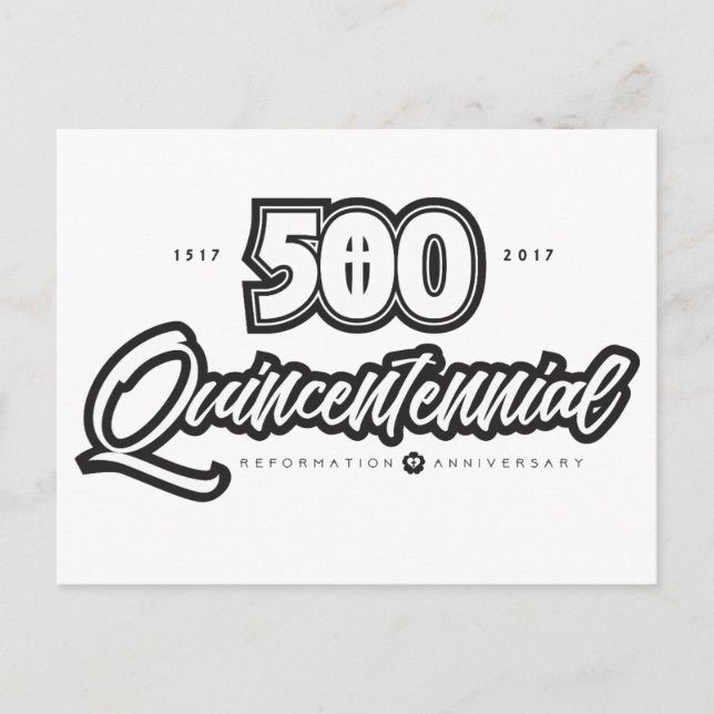 500th Anniversary Postcard (Front)