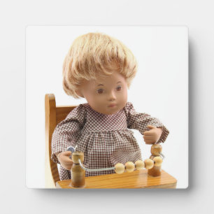 501  Sasha Baby honey blonde Sandy Fotoplatte Plaque