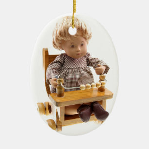 501 Sasha Baby honey blonde Sandy Ornament