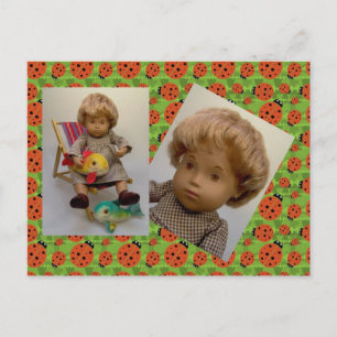 501 Sasha Baby Sandy Dress Postkarte Postcard